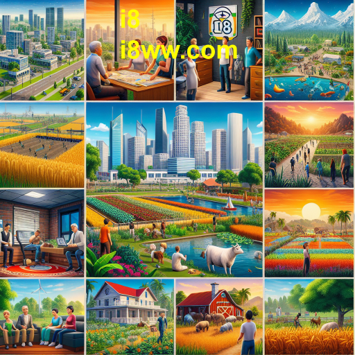 Explorando o Mundo dos Jogos de Simulação no i8